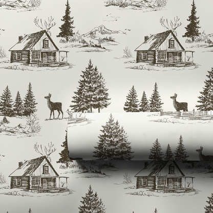Cedarblossom Hollow Wrapping Paper