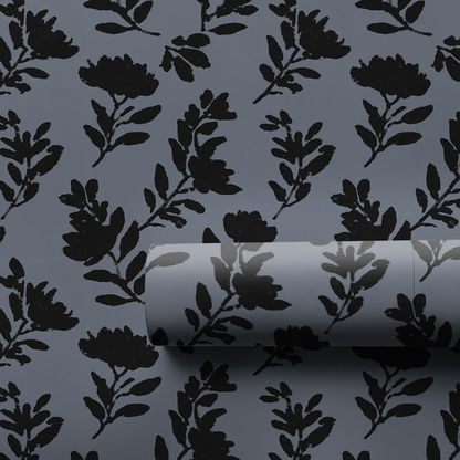 Starlit Bloom Wrapping Paper