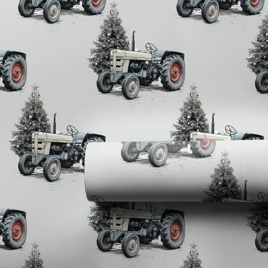 Christmas Tree Farm Wrapping Paper