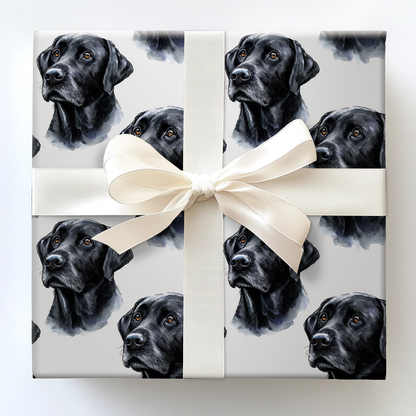 Dark Ruff Wrapping Paper