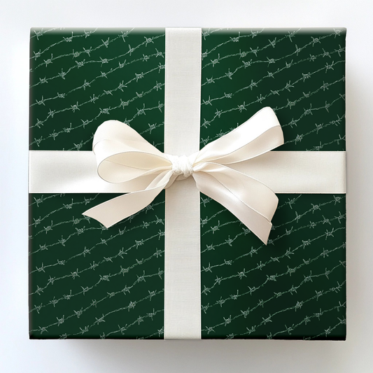 Wired Green Wrapping Paper
