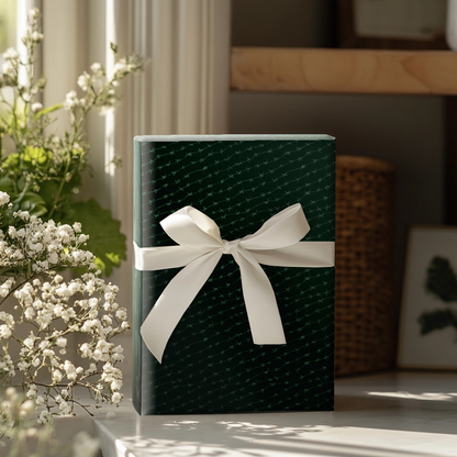 Wired Green Wrapping Paper