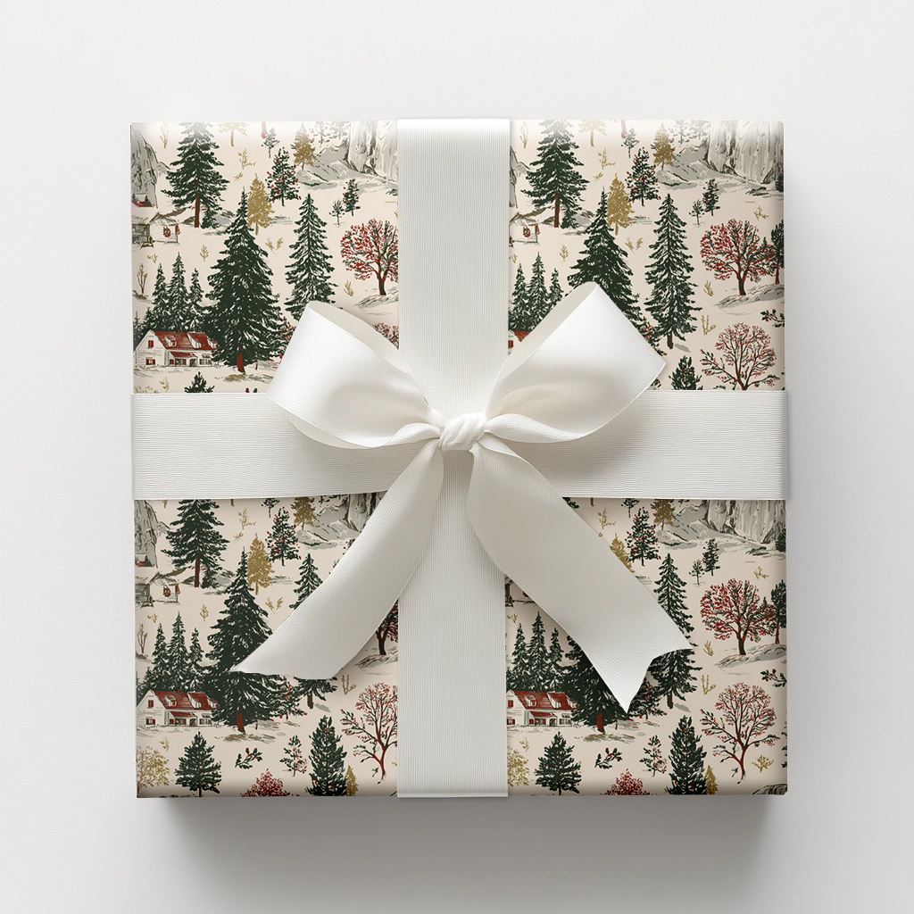 Yosemite Pines Wrapping Paper