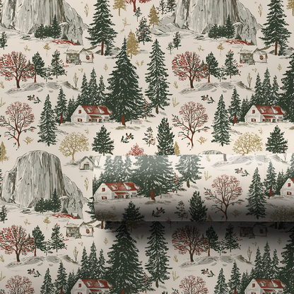 Yosemite Pines Wrapping Paper