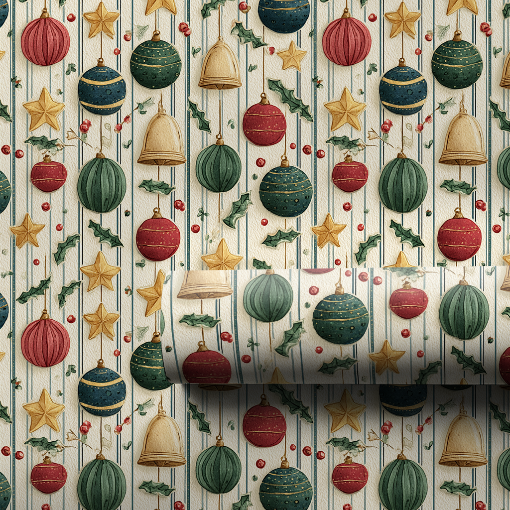 St. Clements Ornament Hall Wrapping Paper