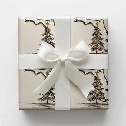 Festive Florida Wrapping Paper