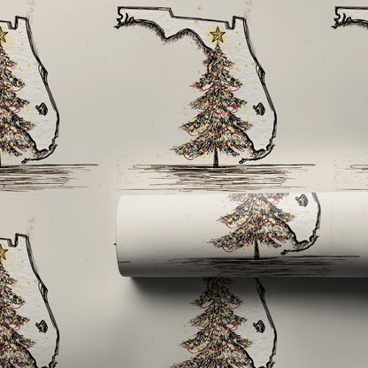 Festive Florida Wrapping Paper