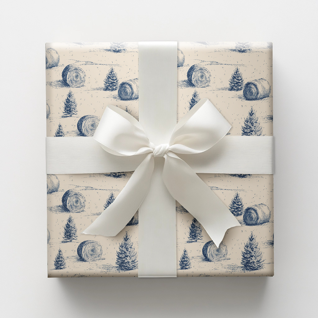 Farm Frost Wrapping Paper