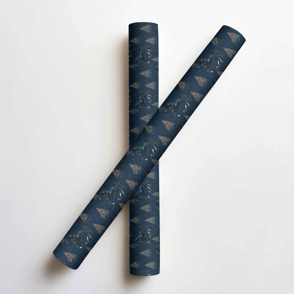 Holiday Hooves Wrapping Paper
