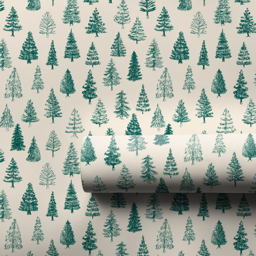 Amanda's Tree Wrapping Paper