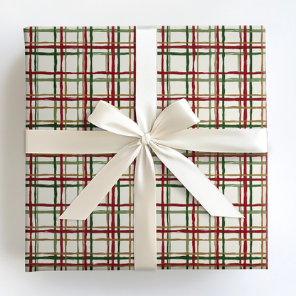 Cowboy Christmas Quilt Wrapping Paper