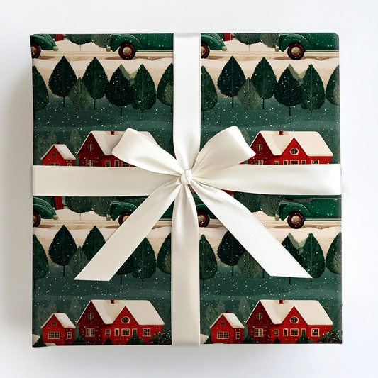 Cherrycane Wrapping Paper