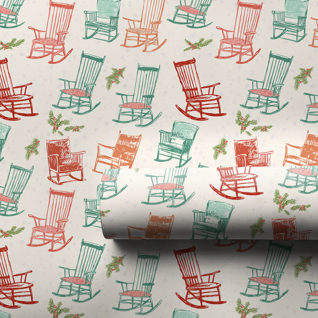 Stay Awhile Wrapping Paper