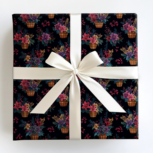 Picnic Navidad Wrapping Paper