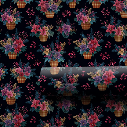 Picnic Navidad Wrapping Paper