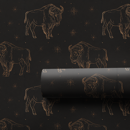 Iron Buffalo Wrapping Paper