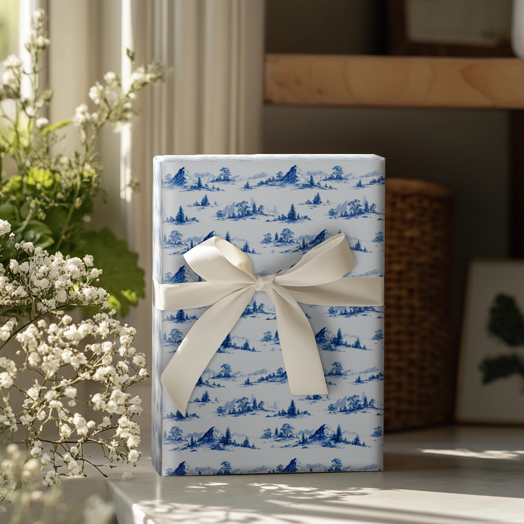 Montana Mistletoe Wrapping Paper