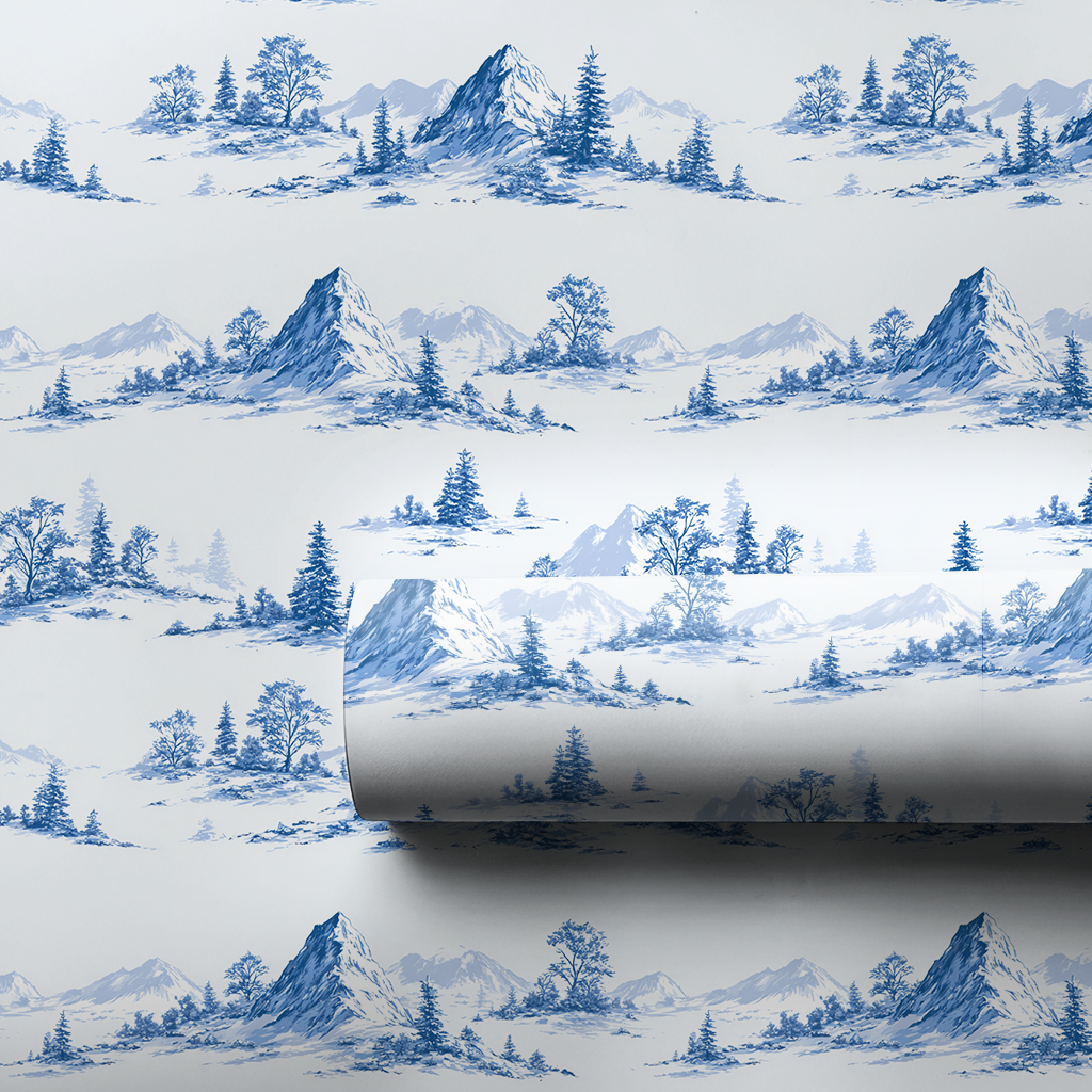 Montana Mistletoe Wrapping Paper
