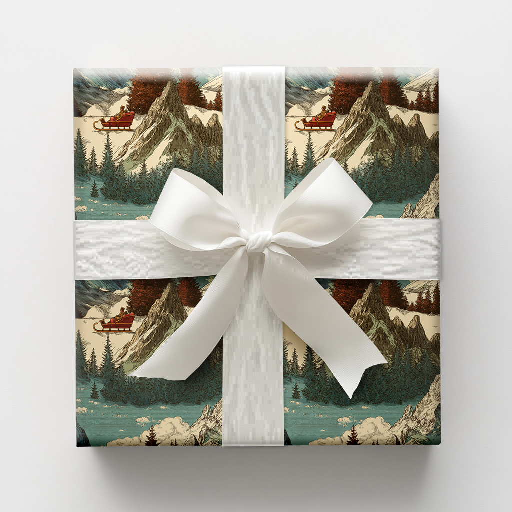 Tinselton Wrapping Paper