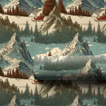 Tinselton Wrapping Paper