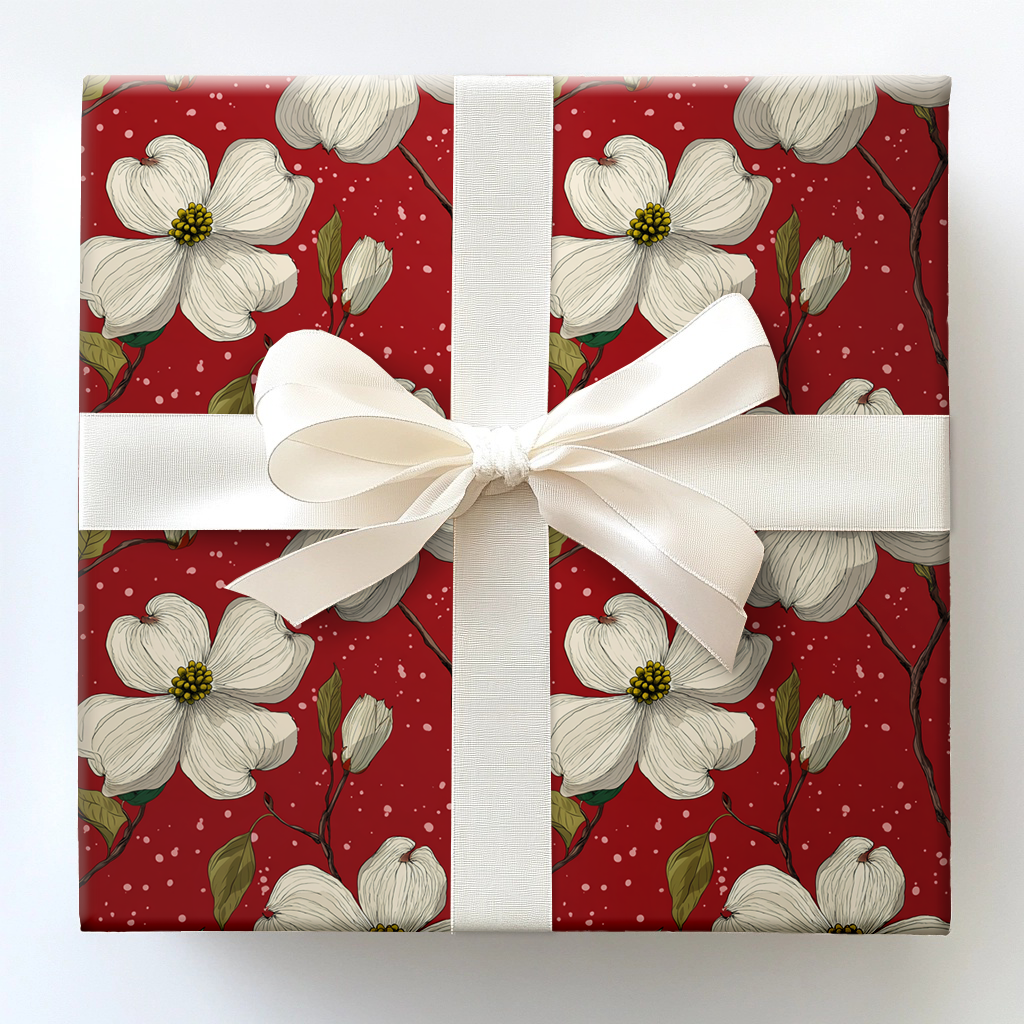 Ashburn Dogwood Wrapping Paper