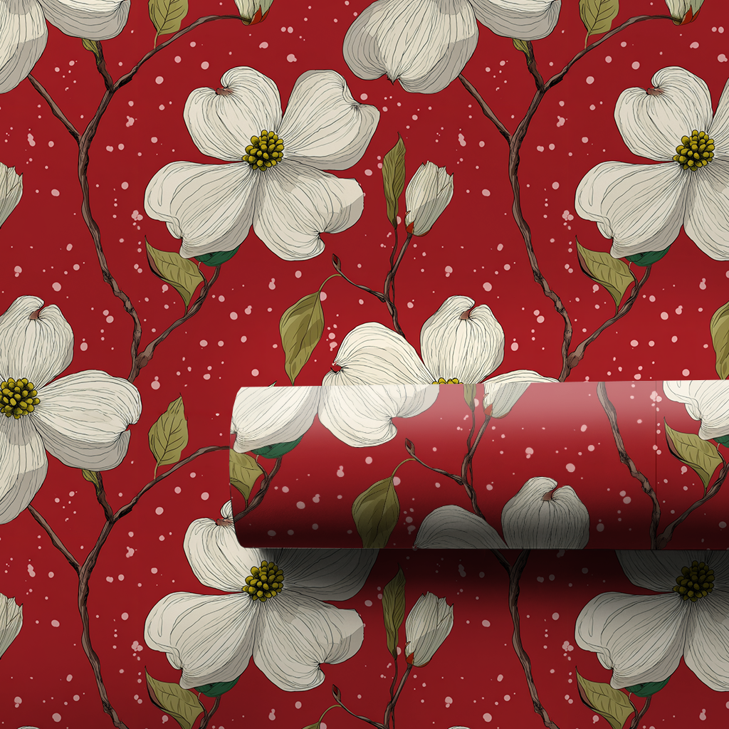 Ashburn Dogwood Wrapping Paper