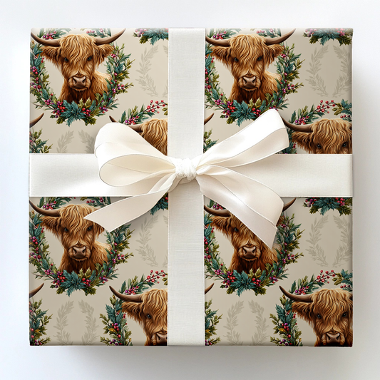 Big Sky Barnyard Wrapping Paper