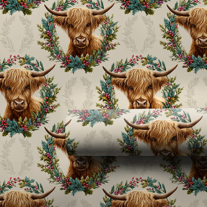 Big Sky Barnyard Wrapping Paper