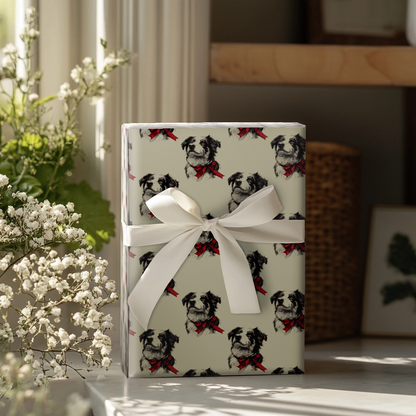 Australian Bow Wrapping Paper