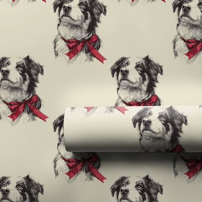 Australian Bow Wrapping Paper