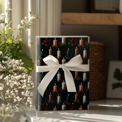 Flamecrest Wrapping Paper