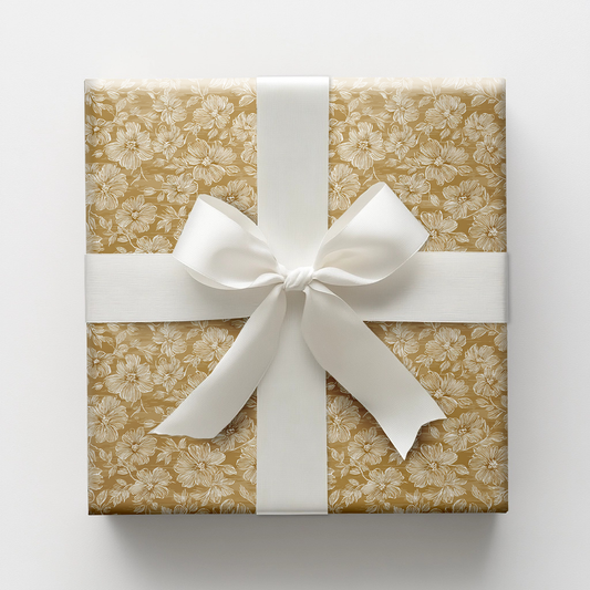 Spotted Yellow Wrapping Paper