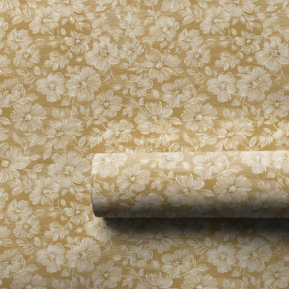 Spotted Yellow Wrapping Paper