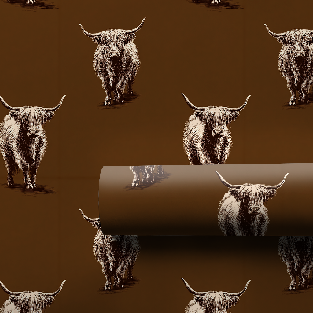 Homestead Highland Wrapping Paper