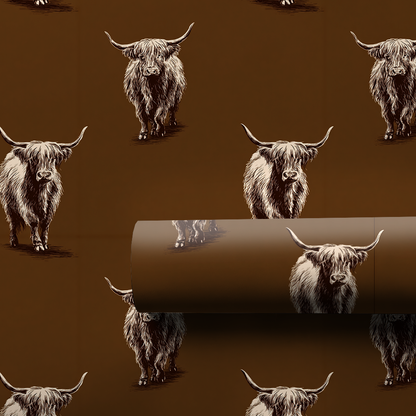 Homestead Highland Wrapping Paper