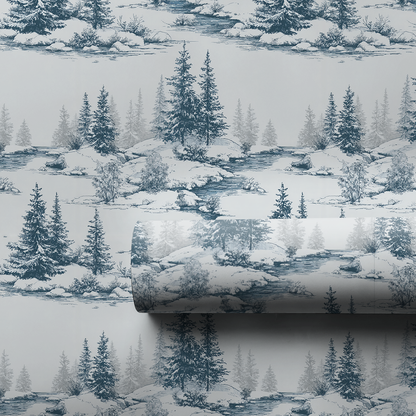 Just Frost Wrapping Paper