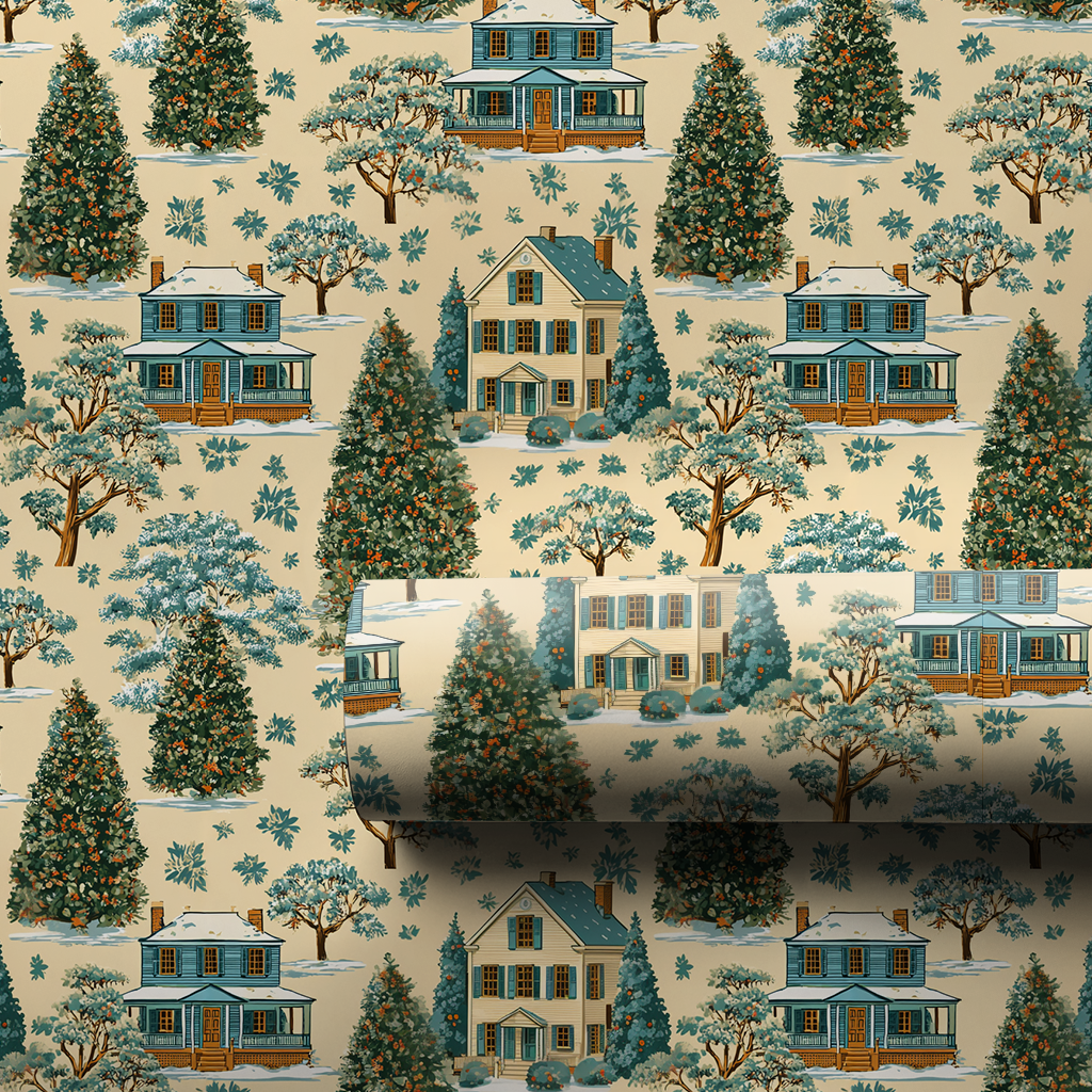 Living History Wrapping Paper