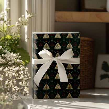 Retro Noel Wrapping Paper