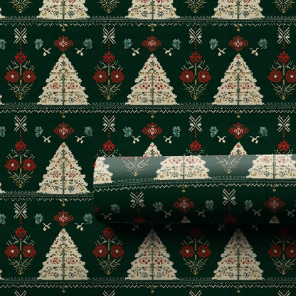 Retro Noel Wrapping Paper