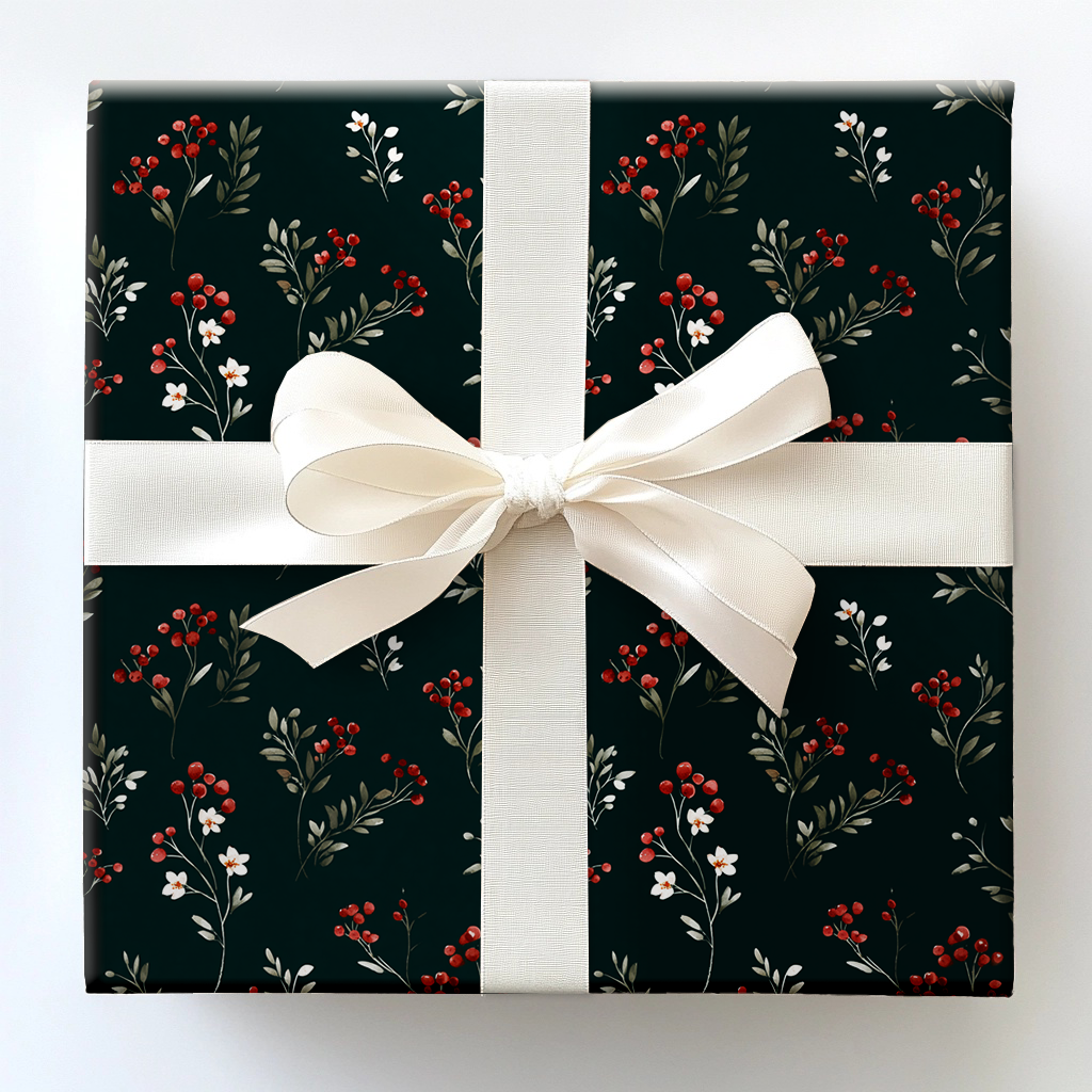 Patriotic Petals Wrapping Paper