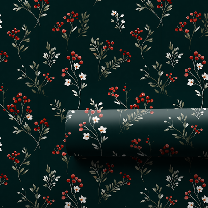 Patriotic Petals Wrapping Paper