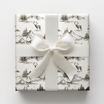 Antler Way Wrapping Paper