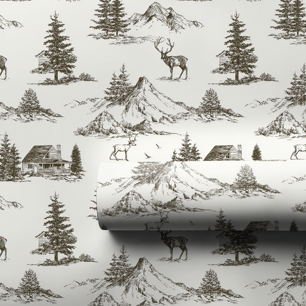 Antler Way Wrapping Paper