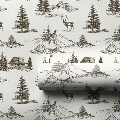 Antler Way Wrapping Paper