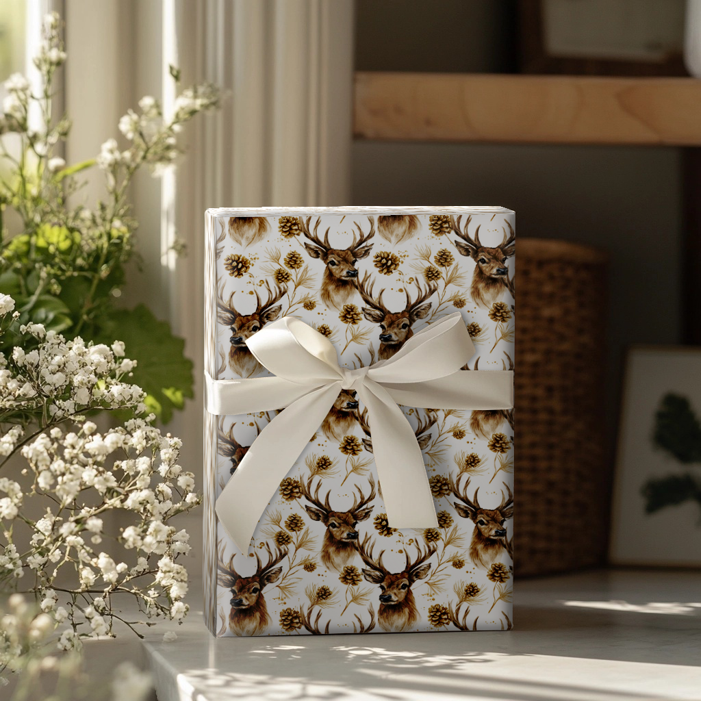 Deck the Herd Wrapping Paper