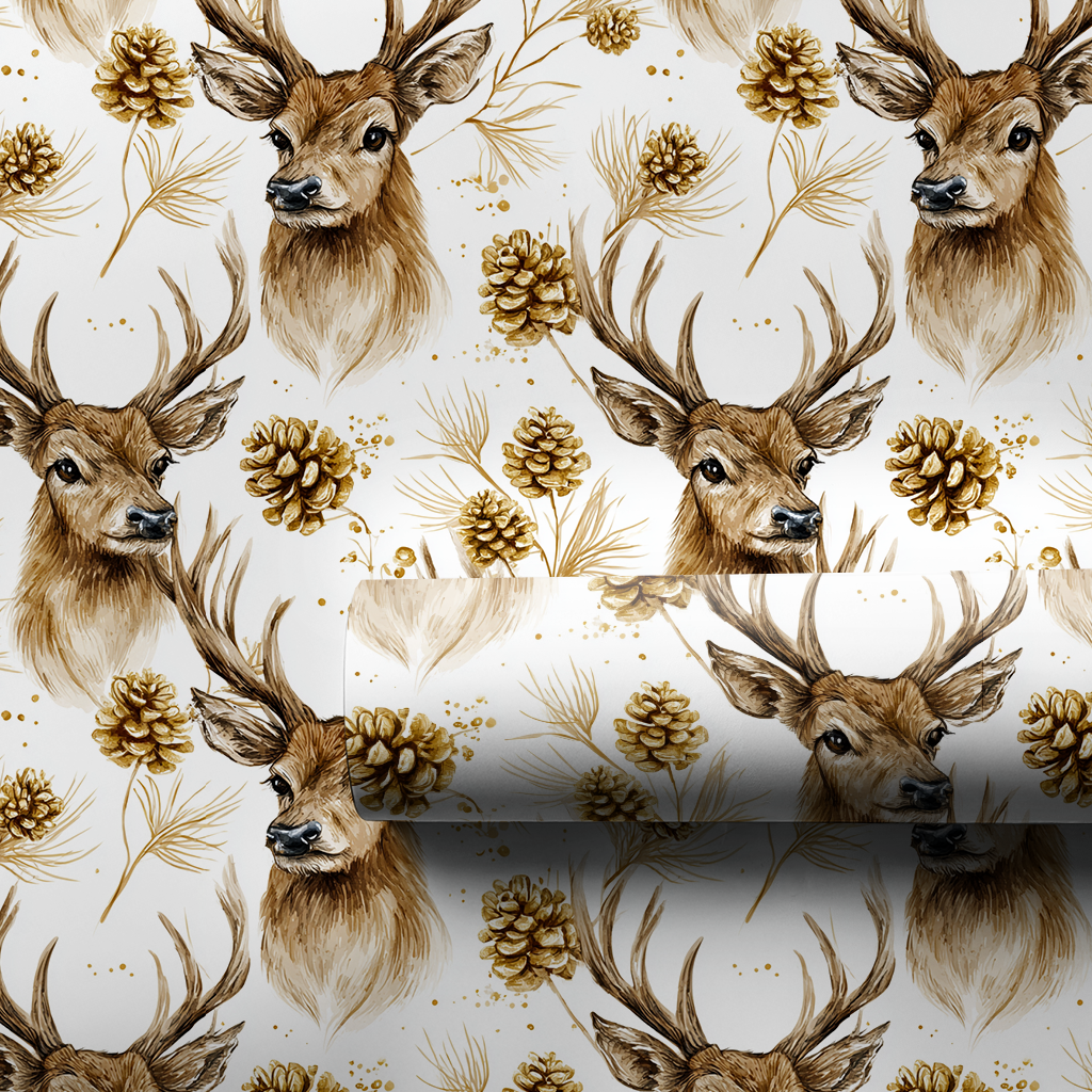 Deck the Herd Wrapping Paper