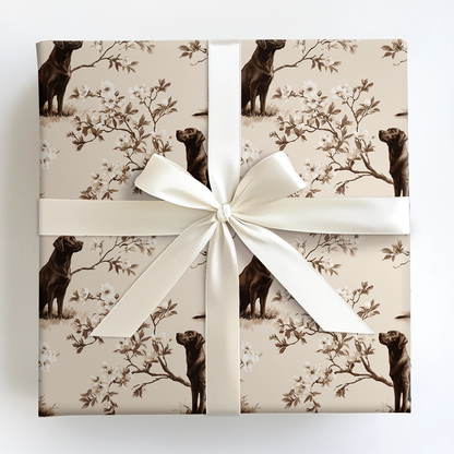 Barking Bailey Wrapping Paper
