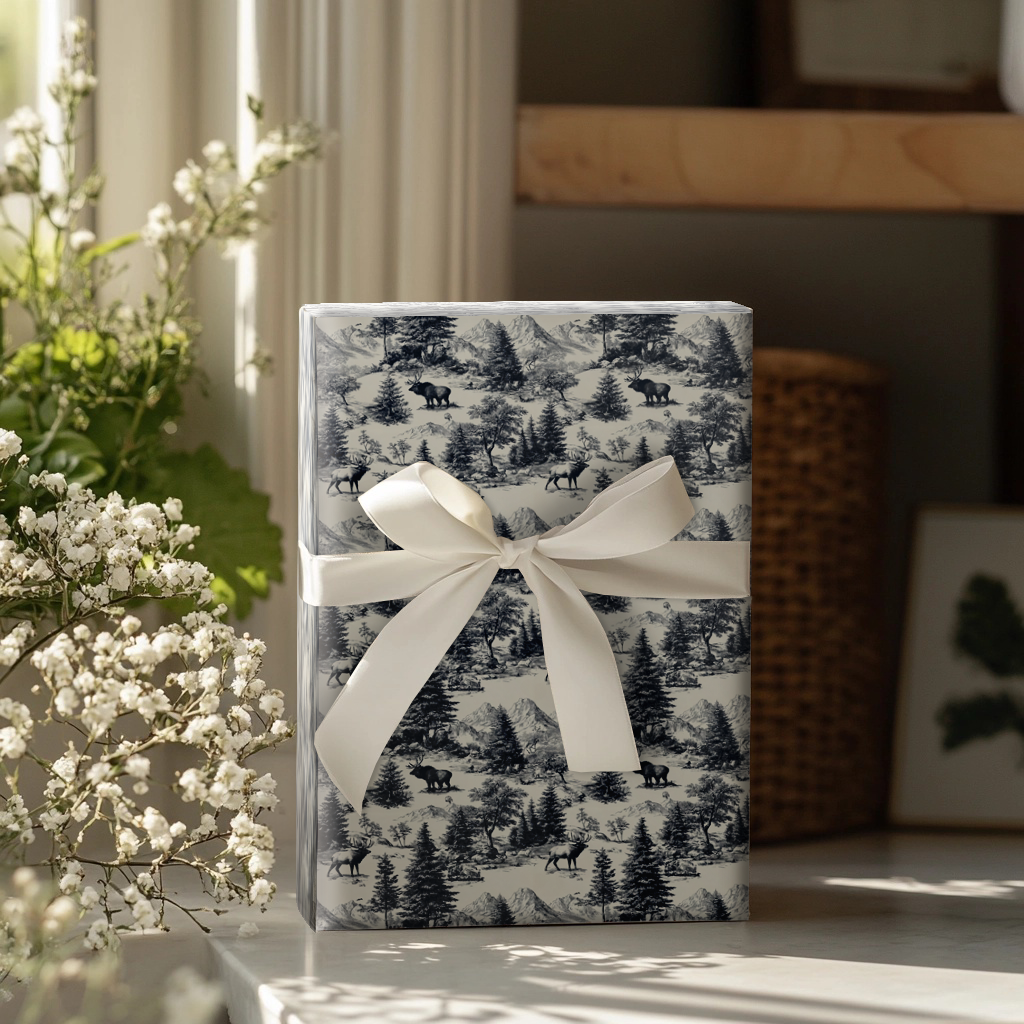 Snowbridge Wrapping Paper