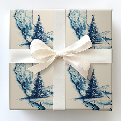 Cali Christmas Wrapping Paper