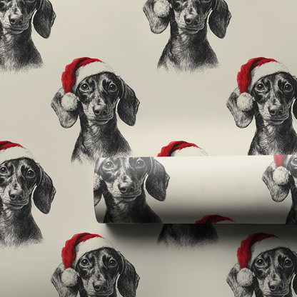 Dachshund Claus Wrapping Paper